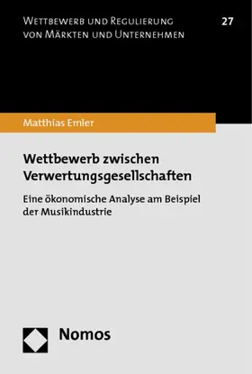 Emler |  Wettbewerb zwischen Verwertungsgesellschaften | Buch |  Sack Fachmedien