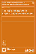 Titi |  The Right to Regulate in International Investment Law | Buch |  Sack Fachmedien