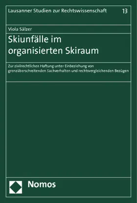 Sälzer |  Skiunfälle im organisierten Skiraum | Buch |  Sack Fachmedien