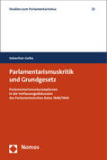 Galka |  Galka, S: Parlamentarismuskritik und Grundgesetz | Buch |  Sack Fachmedien