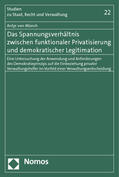 Münch |  Münch, A: Spannungsverhältnis / funktionaler Privatisierung | Buch |  Sack Fachmedien