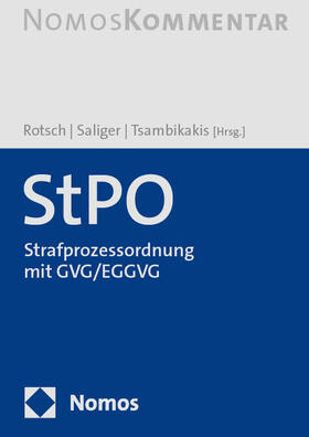 Rotsch / Saliger / Tsambikakis  |  StPO | Buch |  Sack Fachmedien