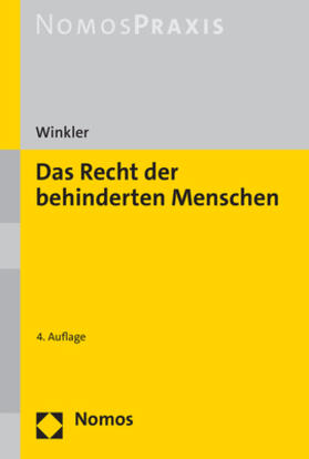 Castendiek / Winkler / Hoffmann |  Winkler, B: Recht der behinderten Menschen | Buch |  Sack Fachmedien