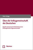 Schyga |  Über die Volksgemeinschaft der Deutschen | Buch |  Sack Fachmedien