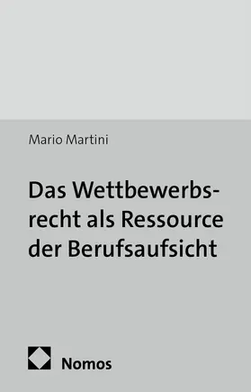 Martini |  Das Wettbewerbsrecht als Ressource der Berufsaufsicht | Buch |  Sack Fachmedien