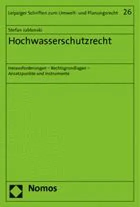 Jablonski |  Hochwasserschutzrecht | Buch |  Sack Fachmedien