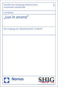 Brocker |  Brocker, L: "Lux in arcana" | Buch |  Sack Fachmedien