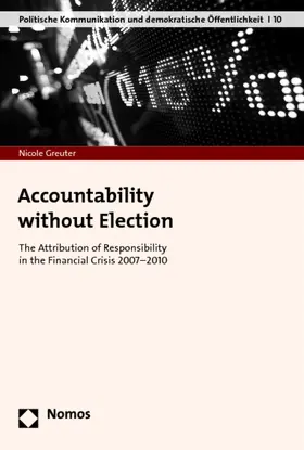 Greuter |  Accountability without Election | Buch |  Sack Fachmedien