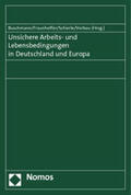 Buschmann / Fraunhoffer / Schierle |  Unsichere Arbeits- und Lebensbedingungen in Deutschland | Buch |  Sack Fachmedien