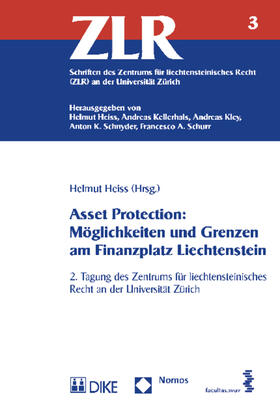 Heiss | Asset Protection: Möglichkeiten und Grenzen am Finanzplatz Liechtenstein | Buch | 978-3-8487-1477-3 | sack.de