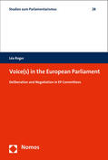 Roger |  Roger, L: Voice(s) in the European Parliament | Buch |  Sack Fachmedien