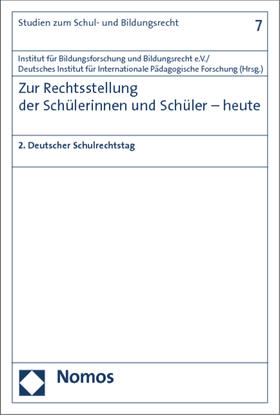Zur Rechtsstellung der Schülerinnen und Schüler - heute | Buch | 978-3-8487-1515-2 | sack.de