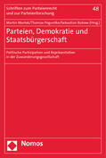 Morlok / Poguntke / Bukow |  Parteien, Demokratie und Staatsbürgerschaft | Buch |  Sack Fachmedien