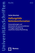 Waschatz |  Waschatz, S: Haftungsfalle Behördeninformation | Buch |  Sack Fachmedien