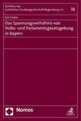 Huber |  Huber, K: Spannungsverhältnis von Volks- und Parlamentsgeset | Buch |  Sack Fachmedien