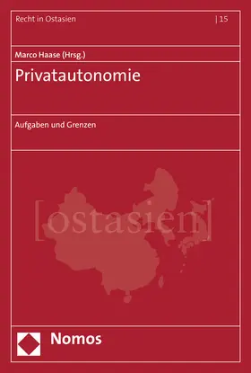 Haase |  Privatautonomie | Buch |  Sack Fachmedien