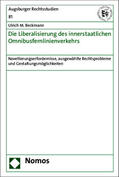 Beckmann |  Beckmann, U: Liberalisierung des innerstaatlichen Omnibus. | Buch |  Sack Fachmedien