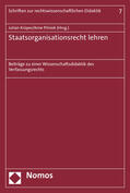 Krüper / Pilniok |  Staatsorganisationsrecht lehren | Buch |  Sack Fachmedien