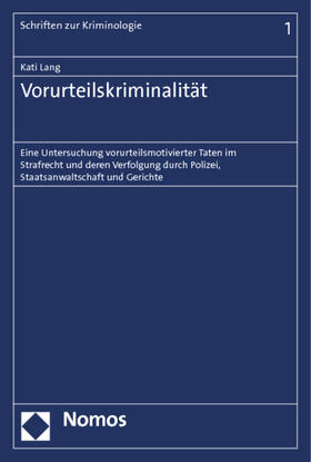 Lang | Vorurteilskriminalität | Buch | 978-3-8487-1788-0 | sack.de