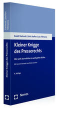 Gerhardt / Steffen / Tillmanns |  Kleiner Knigge des Presserechts | Buch |  Sack Fachmedien