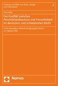 Hiller |  Hiller, V: Konflikt zwischen Persönlichkeitsschutz und Press | Buch |  Sack Fachmedien