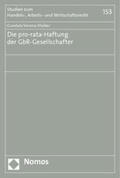 Klaiber |  Klaiber, G: Die pro-rata-Haftung der GbR-Gesellschafter | Buch |  Sack Fachmedien