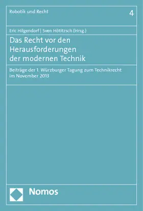 Hilgendorf / Hötitzsch |  Das Recht vor den Herausforderungen der modernen Technik | Buch |  Sack Fachmedien