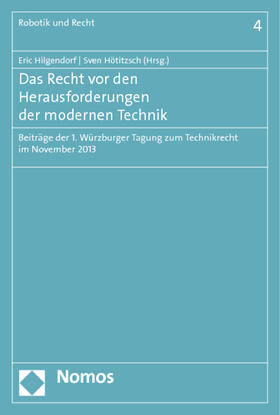 Hilgendorf / Hötitzsch | Das Recht vor den Herausforderungen der modernen Technik | Buch | 978-3-8487-1890-0 | sack.de