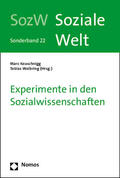 Keuschnigg / Wolbring |  Experimente in den Sozialwissenschaften | Buch |  Sack Fachmedien