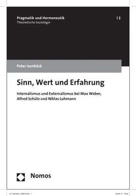 Isenböck |  Sinn, Wert und Erfahrung | Buch |  Sack Fachmedien