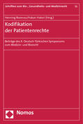 Rosenau / Hakeri |  Kodifikation der Patientenrechte | Buch |  Sack Fachmedien