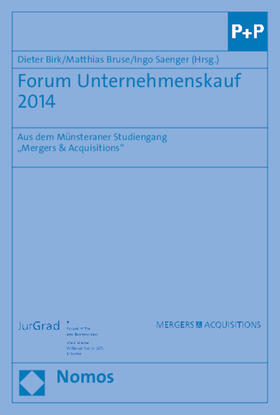 Birk / Bruse / Saenger |  Forum Unternehmenskauf 2014 | Buch |  Sack Fachmedien