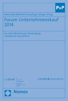 Birk / Bruse / Saenger |  Forum Unternehmenskauf 2014 | Buch |  Sack Fachmedien