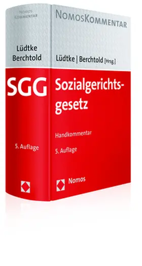 Lüdtke / Berchtold |  Sozialgerichtsgesetz | Buch |  Sack Fachmedien