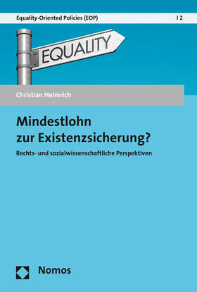 Helmrich |  Helmrich, C: Mindestlohn zur Existenzsicherung? | Buch |  Sack Fachmedien