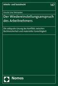 Steinacker |  Steinacker, U: Wiedereinstellungsanspruch des Arbeitnehmers | Buch |  Sack Fachmedien