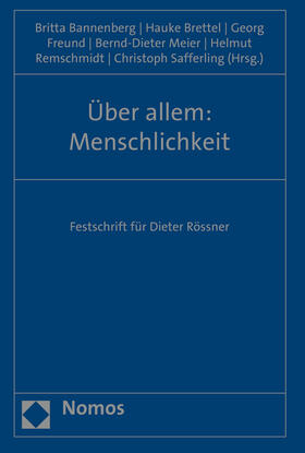 Bannenberg / Brettel / Freund | Über allem: Menschlichkeit | Buch | 978-3-8487-2051-4 | sack.de