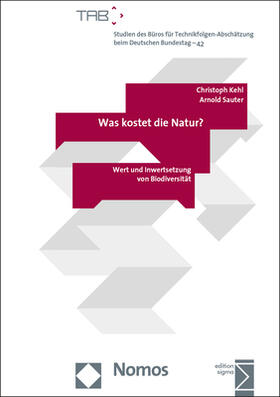 Kehl | Was kostet die Natur? | Buch | 978-3-8487-2064-4 | sack.de