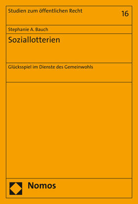 Bauch | Soziallotterien | Buch | 978-3-8487-2069-9 | sack.de