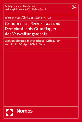 Heun / Starck | Grundrechte, Rechtsstaat und Demokratie als Grundlagen | Buch | 978-3-8487-2151-1 | sack.de