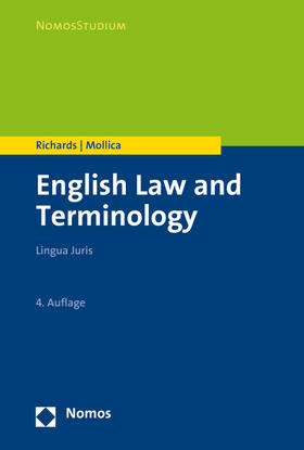 Richards / Mollica | Richards, C: English Law and Terminology | Buch | 978-3-8487-2201-3 | sack.de