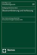 Kahl / Bews |  Kahl, W: Ökostromförderung und Verfassung | Buch |  Sack Fachmedien