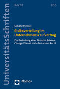 Preisser |  Risikoverteilung im Unternehmenskaufvertrag | Buch |  Sack Fachmedien