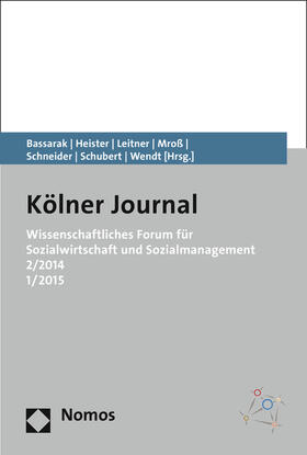 Bassarak / Heister / Leitner | Wissenschaftliches Forum für Sozialwirtschaft und Sozialmana | Buch | 978-3-8487-2283-9 | sack.de