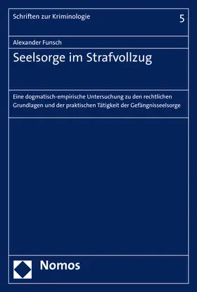 Funsch |  Seelsorge im Strafvollzug | Buch |  Sack Fachmedien