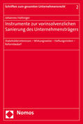 Hüttinger |  Hüttinger, J: Instrumente zur vorinsolvenzlichen Sanierung | Buch |  Sack Fachmedien