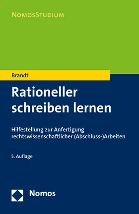 Brandt |  Rationeller schreiben lernen | Buch |  Sack Fachmedien