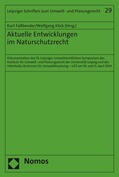 Faßbender / Köck |  Aktuelle Entwicklungen im Naturschutzrecht | Buch |  Sack Fachmedien