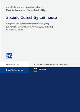 Tschentscher / Lehner / Mahlmann |  Soziale Gerechtigkeit heute | Buch |  Sack Fachmedien