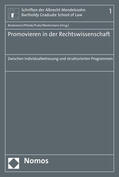 Brockmann / Pilniok / Trute |  Promovieren in der Rechtswissenschaft | Buch |  Sack Fachmedien